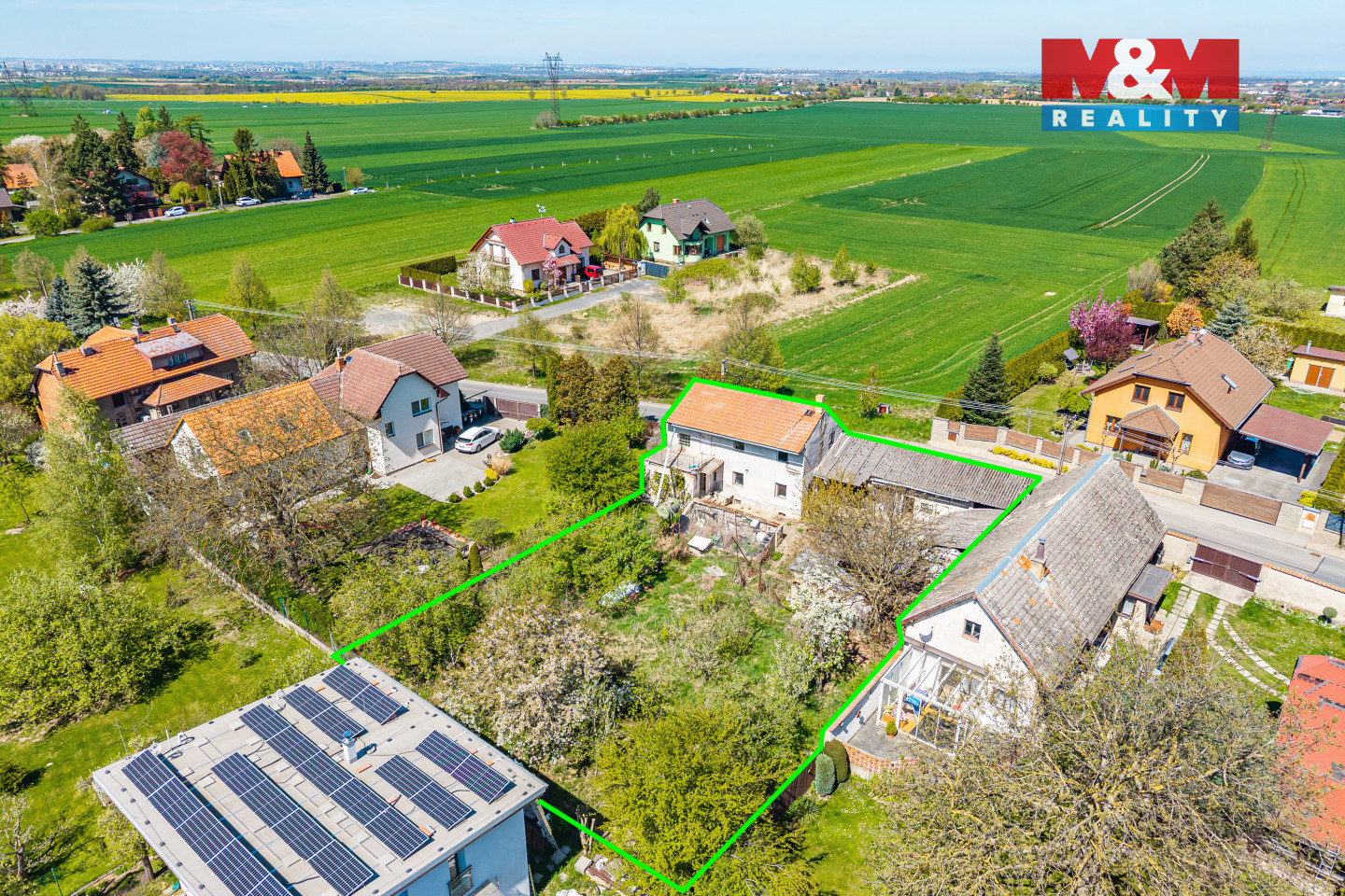 Prodej stavebního pozemku, 844 m², Pacov u Říčan, ul. Mírová