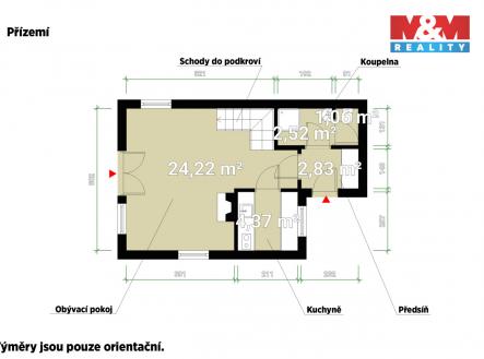 Prodej chaty/rekreačního objektu, 59 m²