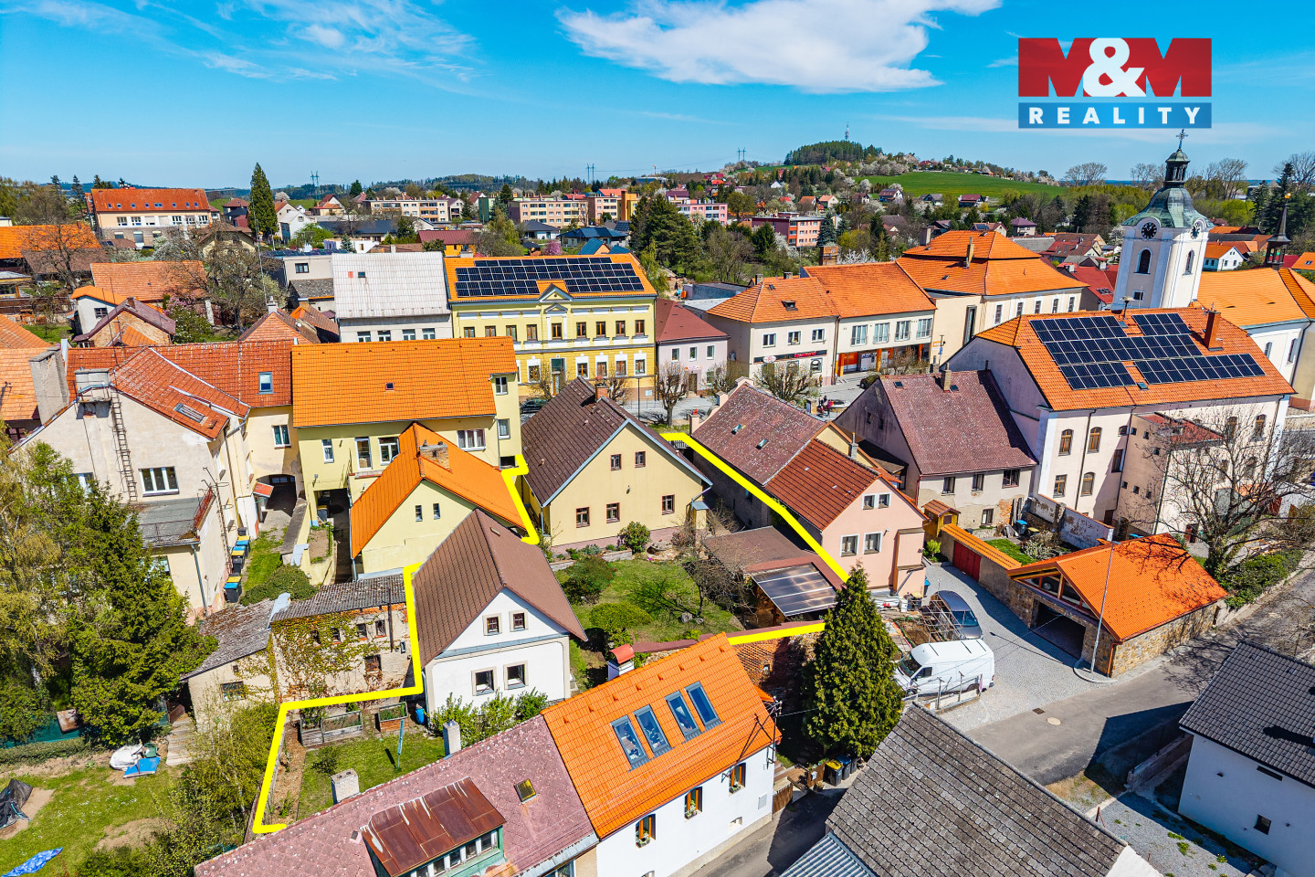 Prodej rodinného domu v Divišově, ul. Horní náměstí