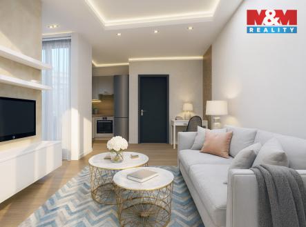 Prodej bytu, 1+kk, 42 m²