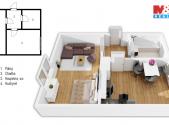 Prodej bytu, 1+1, 51 m²
