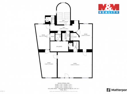 Pronájem kanceláře, 125 m²