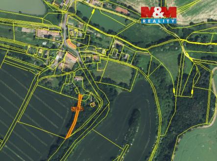Prodej pozemku, trvalý travní porost, 734 m²