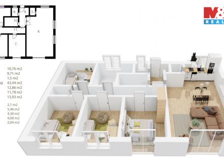 Prodej domu/vily, 129 m²