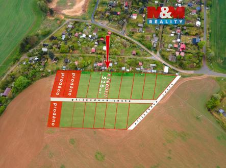 Prodej pozemku, zemědělská půda, 516 m²