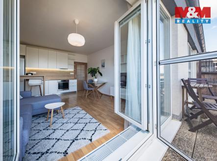 Pronájem bytu, 2+kk, 44 m²