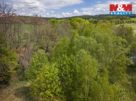 Prodej pozemku, les, 909 m²