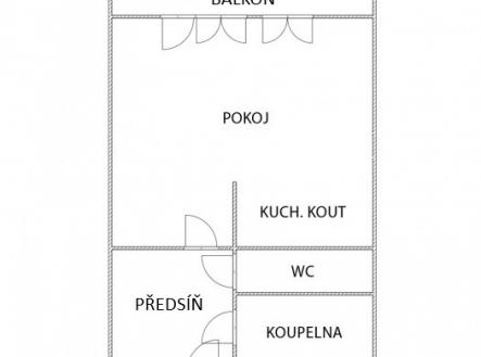 Prodej bytu, 1+kk, 30 m²