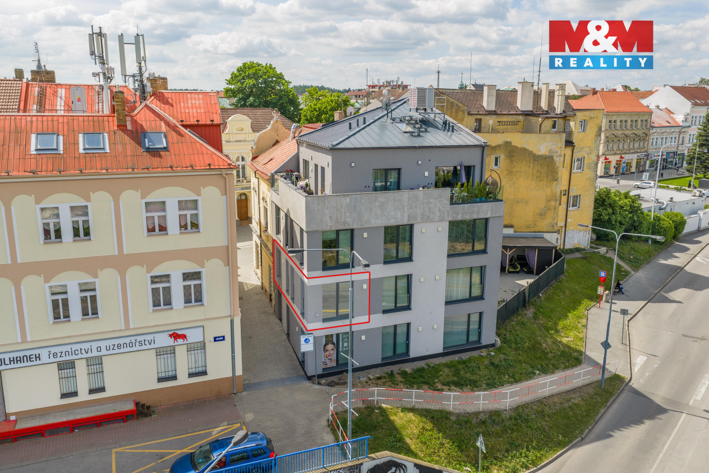 Pohled dům