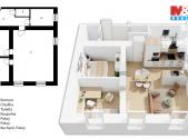 Prodej bytu, 3+kk, 82 m²