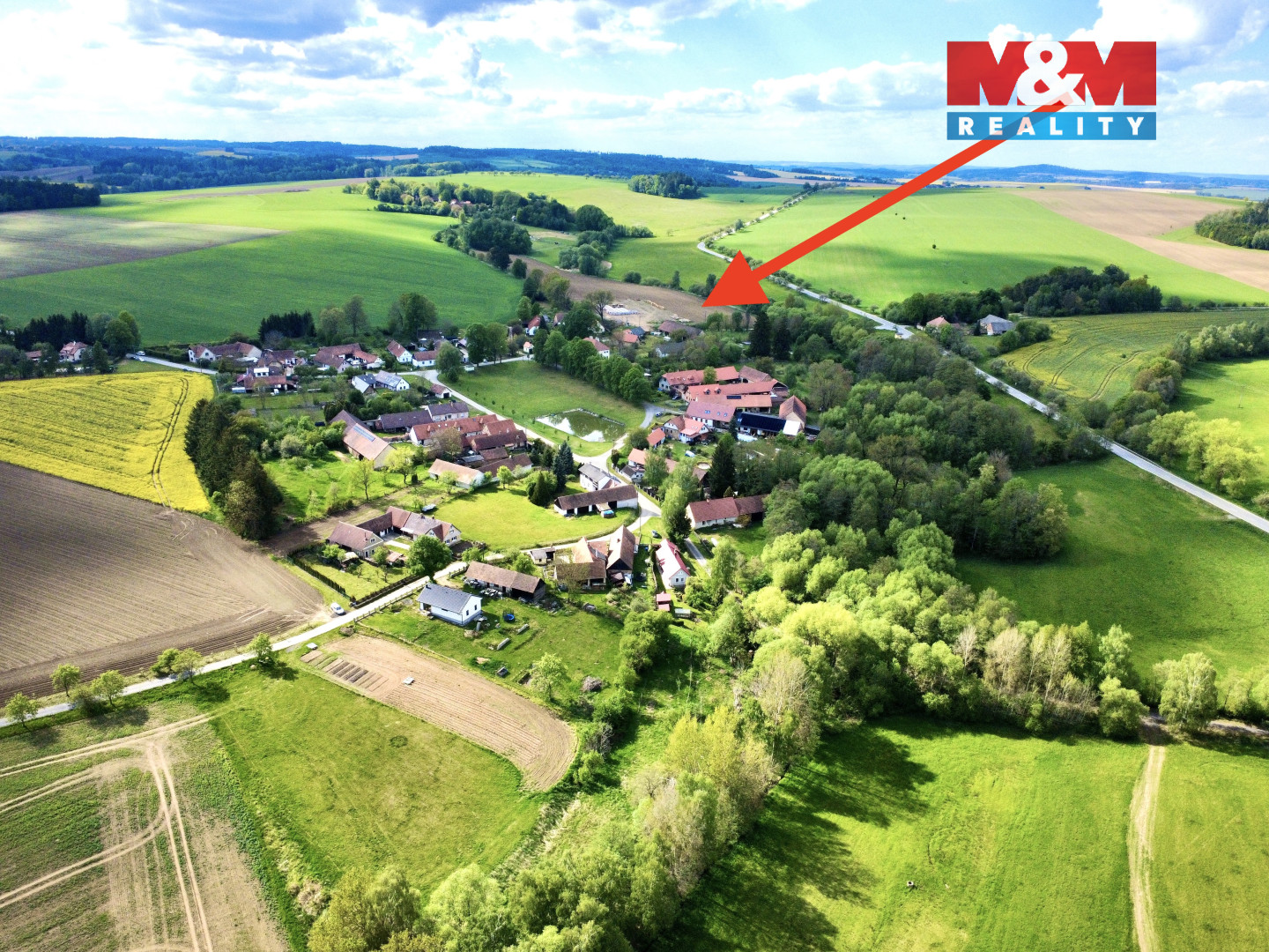 Prodej pozemku k bydlení, 8618 m², Chýstovice