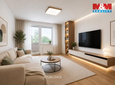 Pronájem bytu, 3+1, 69 m²