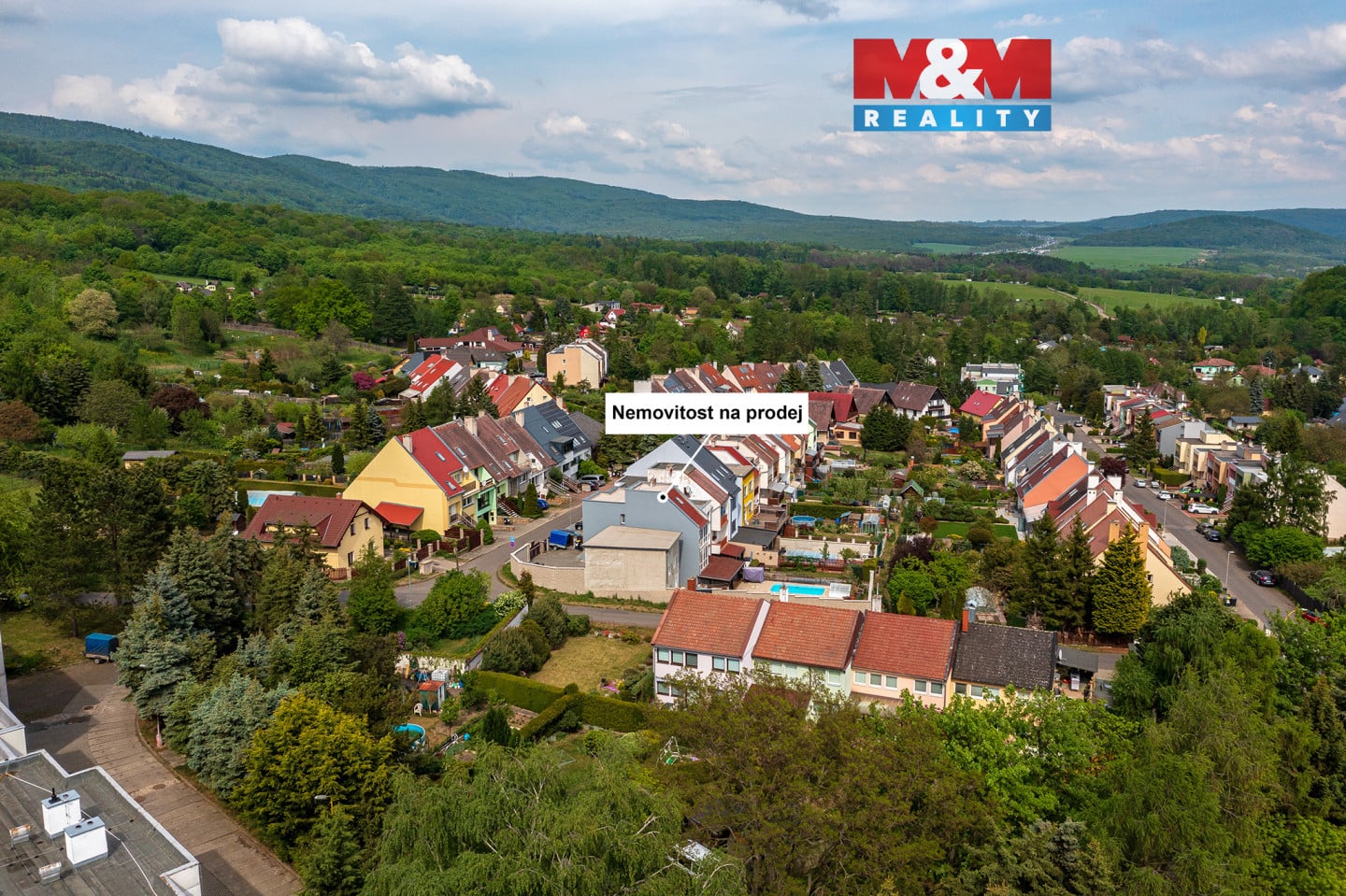 pohled na dům