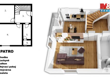 Prodej bytu, 3+1, 79 m²