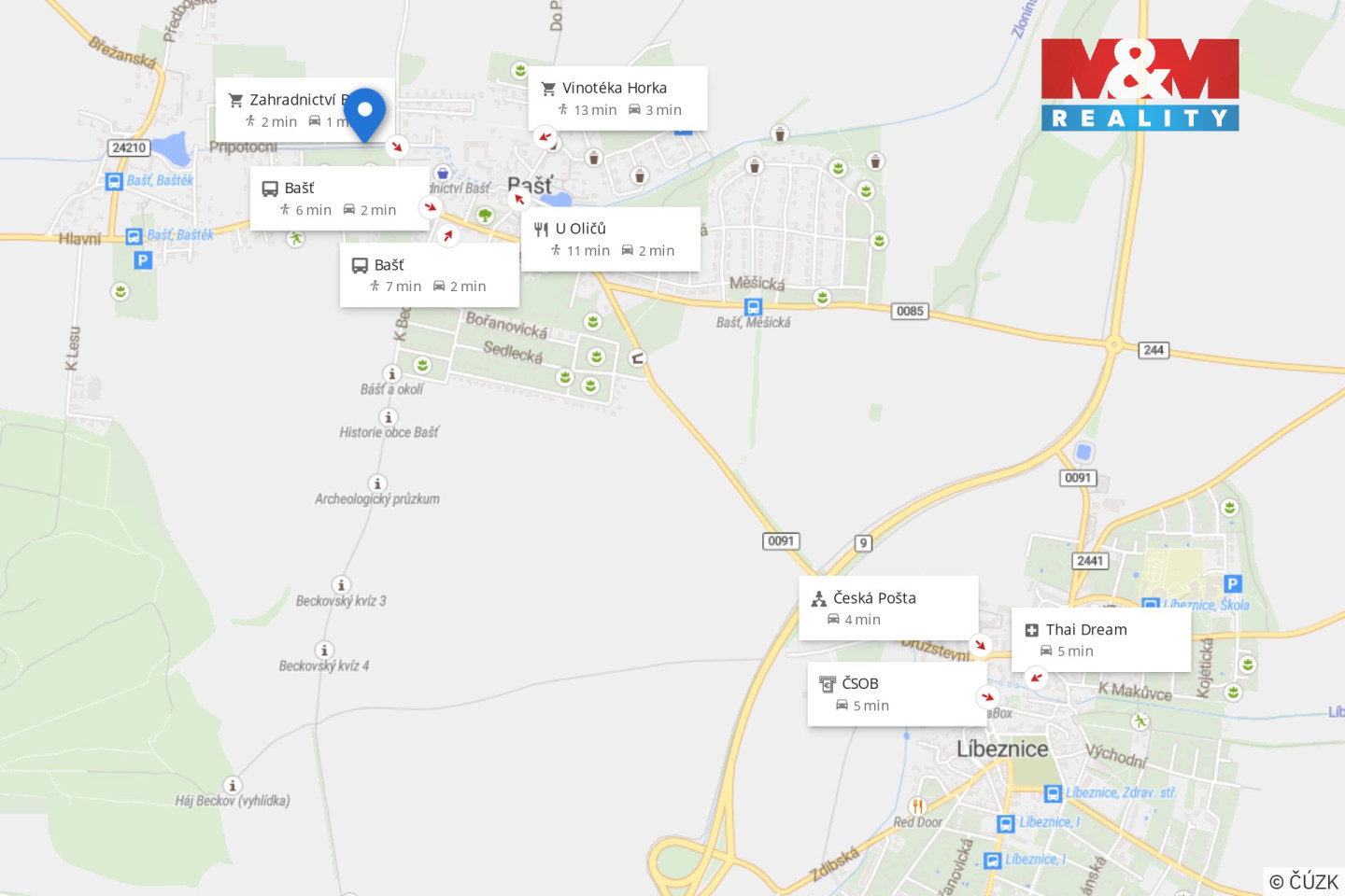 MAPA OKOLÍ