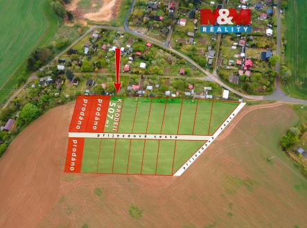 Prodej pozemku, zemědělská půda, 507 m²