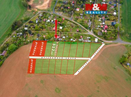Prodej pozemku, zemědělská půda, 512 m²