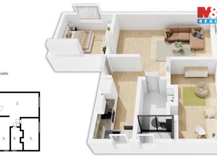 Prodej bytu, 3+1, 64 m²