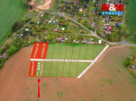 Prodej pozemku, zemědělská půda, 498 m²