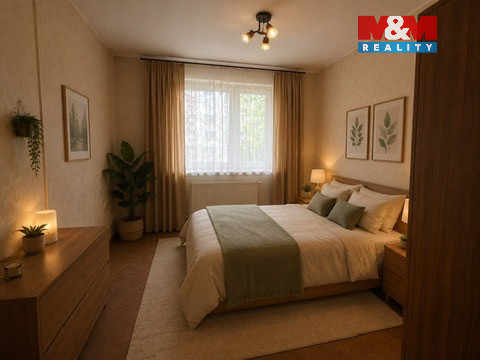 vizualizace ložnice