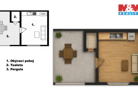 Prodej chaty/rekreačního objektu, 18 m²
