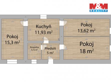 Prodej domu/vily, 68 m²