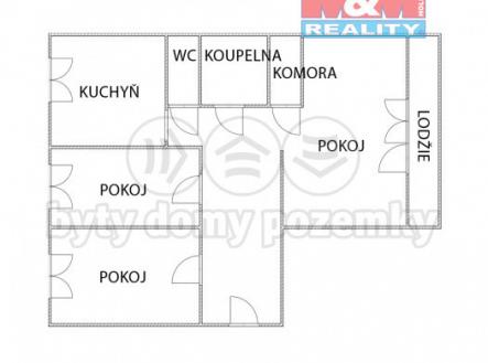 Prodej bytu, 3+1, 75 m²