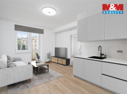 Prodej bytu, 1+1, 47 m²