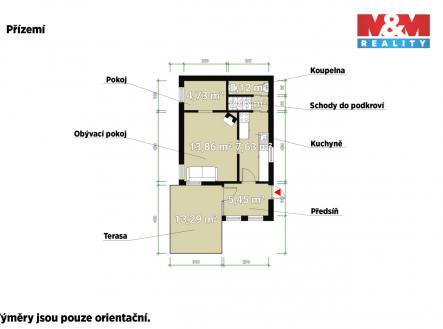Prodej chaty/rekreačního objektu, 64 m²