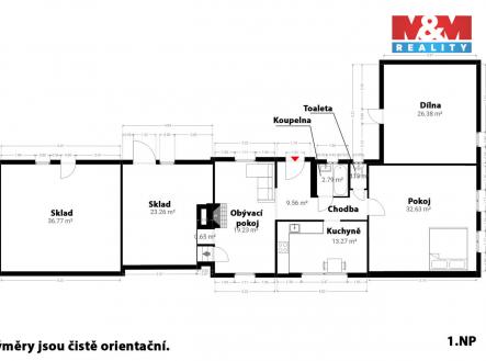 Prodej chaty/rekreačního objektu, 112 m²