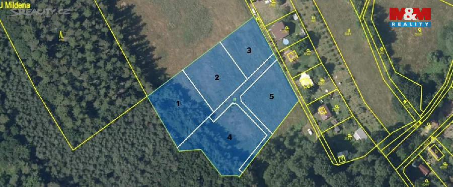katastrální mapa