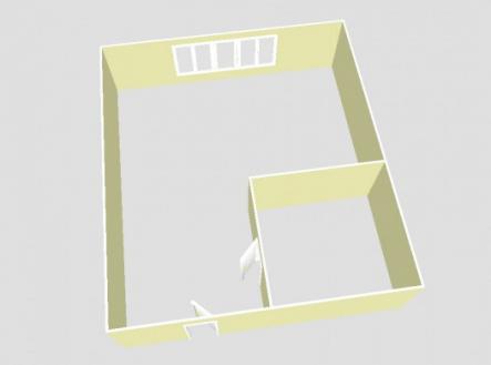 Pronájem bytu, 1+kk, 20 m²