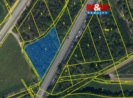 Prodej pozemku, les, 3 361 m²