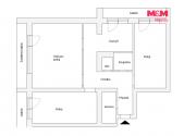 Prodej bytu, 3+1, 66 m²