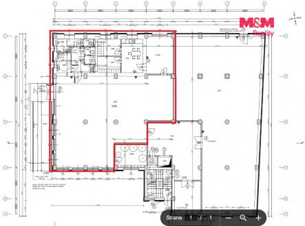 Pronájem obchodní prostory, 210 m²