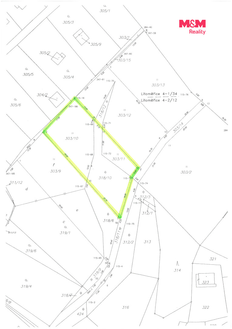 Katastrální mapa
