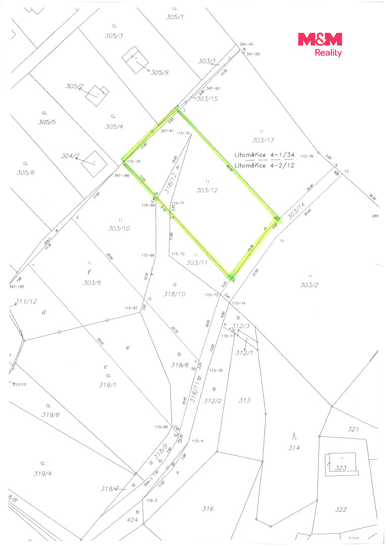 Katastrální mapa