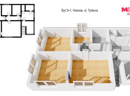 Prodej bytu, 3+1, 76 m²