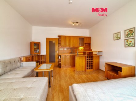 Pronájem bytu 1+kk, 32 m², Mariánské Lázně, ul. Masarykova