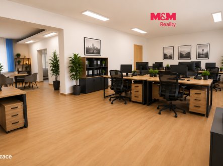 Pronájem kancelářského prostoru, 99 m², Třinec, ul. 1. máje