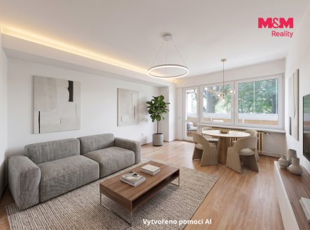 Prodej bytu, 2+1, 53 m²