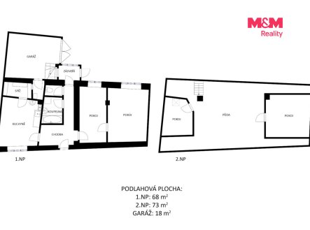 Prodej domu/vily, 118 m²
