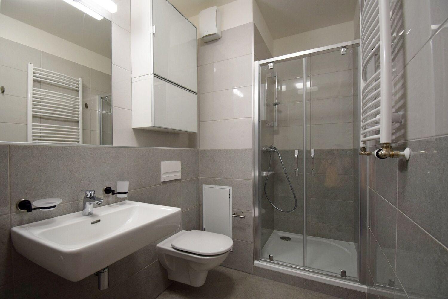 Moderní 1+kk s terasou, 44 m2 v novostavbě u metra Stodůlky, Praha 5