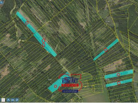 Prodej - pozemek, les, 70 821 m²