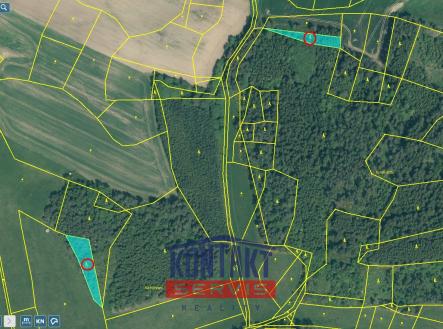 Prodej pozemku, les, 2 819 m² obrázek