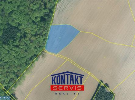 Prodej - pozemek, zemědělská půda, 3 363 m²