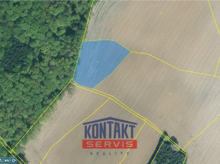 Prodej pozemku, zemědělská půda, 3 363 m²