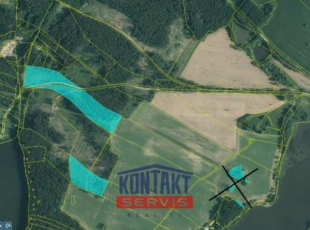 Prodej pozemku, les, 43 683 m²