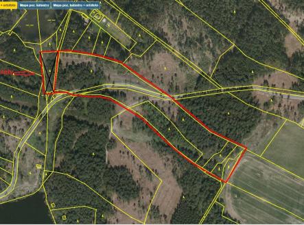 Prodej pozemku, les, 43 683 m²