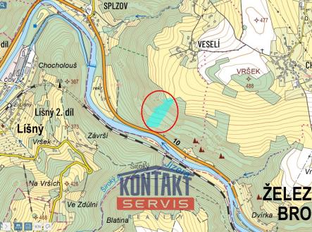 Prodej pozemku, les, 23 153 m²